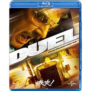 「激突！」　戦車なみの大型トレーラーにつきまとわれ、砂漠を逃げ回る恐怖のドライブ